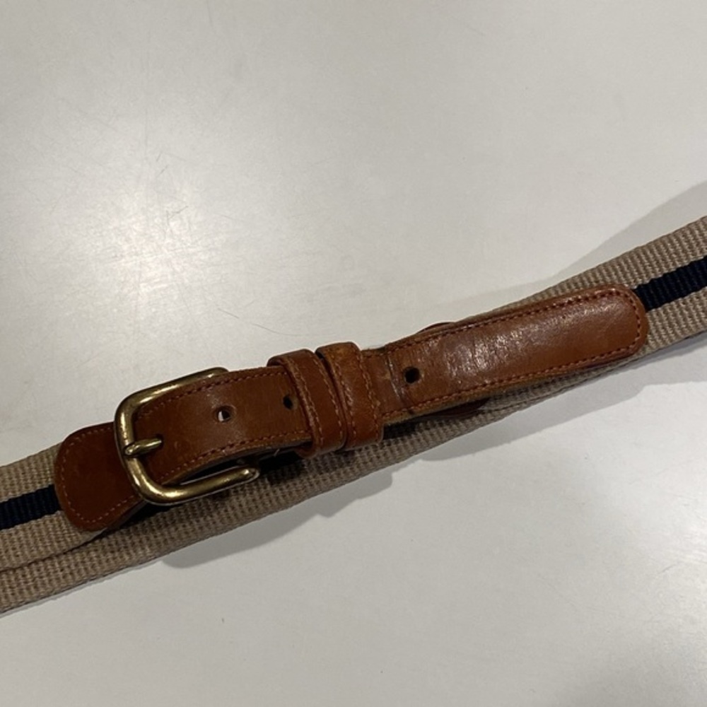 Vtg 90s‎ COACH 3830 linen belt - Picture 4 of 6